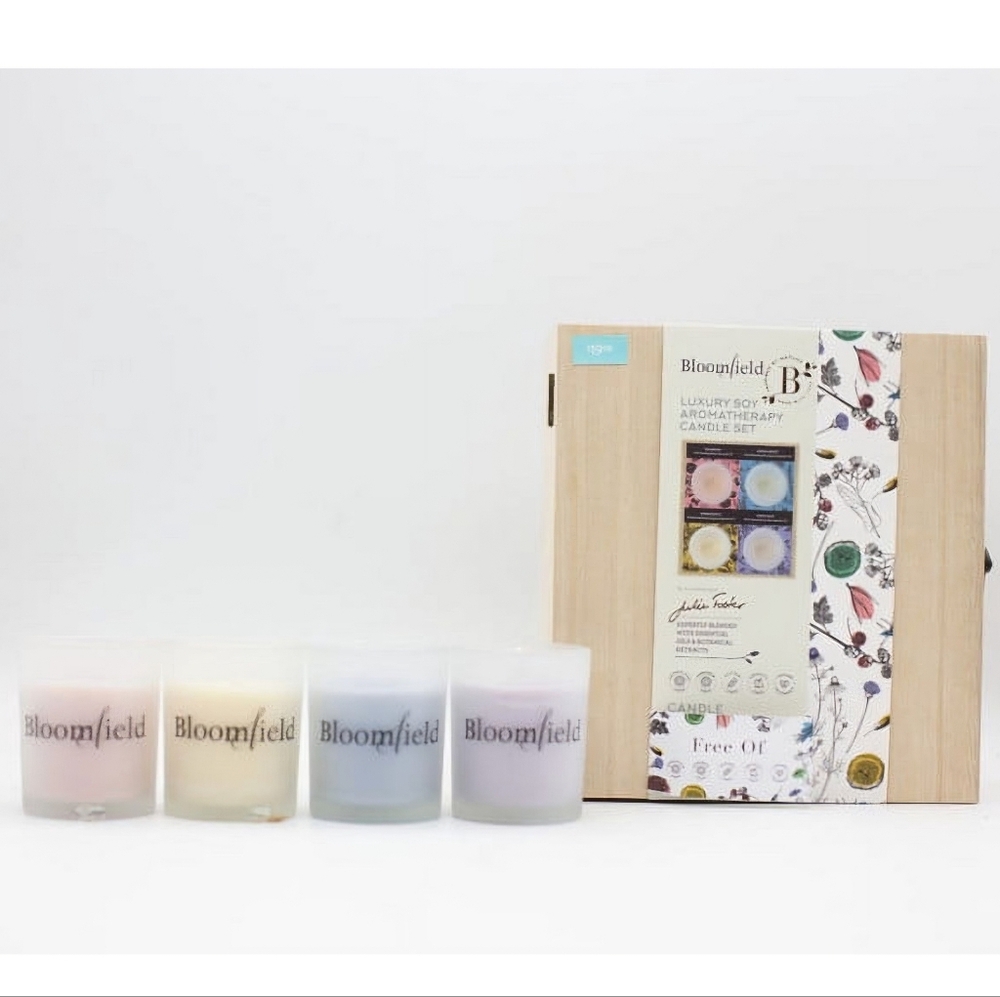 Bloomfield Luxury Soy Aromatherapy Candle Set - Picture 4 of 7
